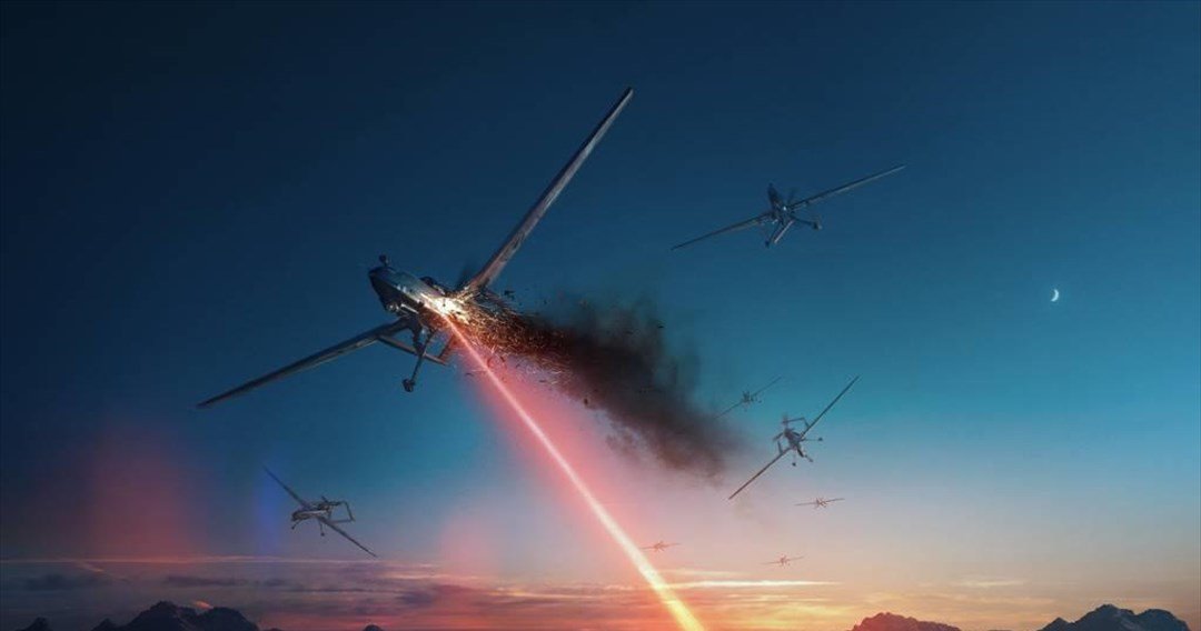 Τα νέας γενιάς όπλα λέιζερ που καίνε τα drones